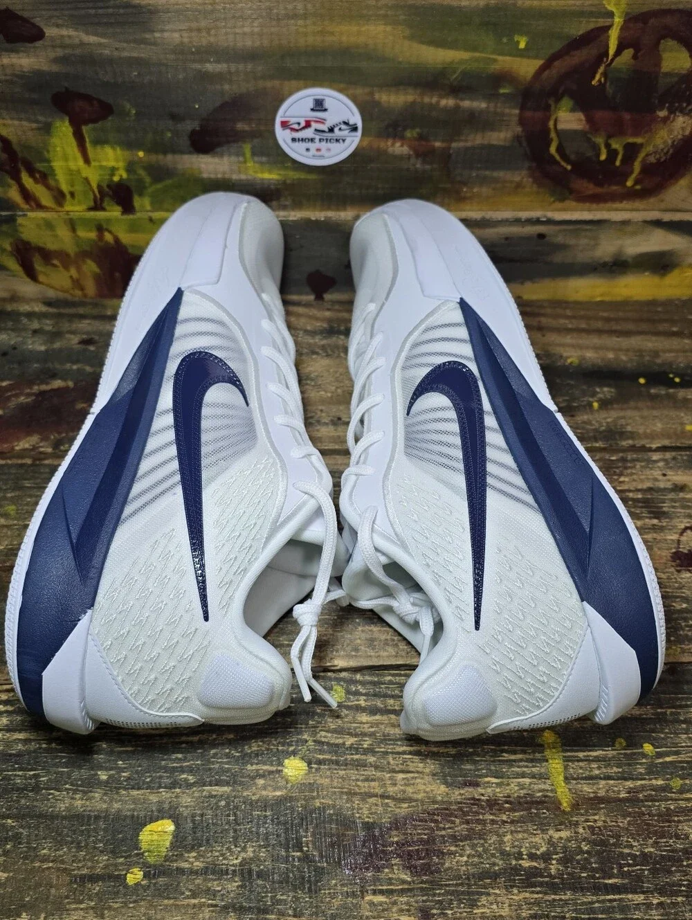 Nike Sabrina 2 TB Promo Shoes White Navy HM5038-101 Women 13.5 / Men 12 New